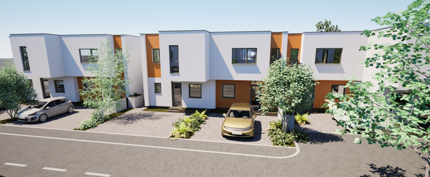 Detaliu fațadă și iluminat exterior Nova Residence